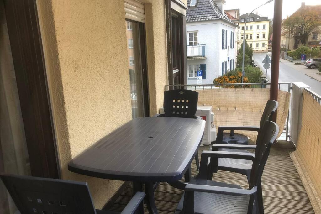 NEU Bayreuth direkt im Zentrum und am Hofgarten 150qm mit Klima, 2 Balkons, Aufzug, Familienfreundlich Exterior foto