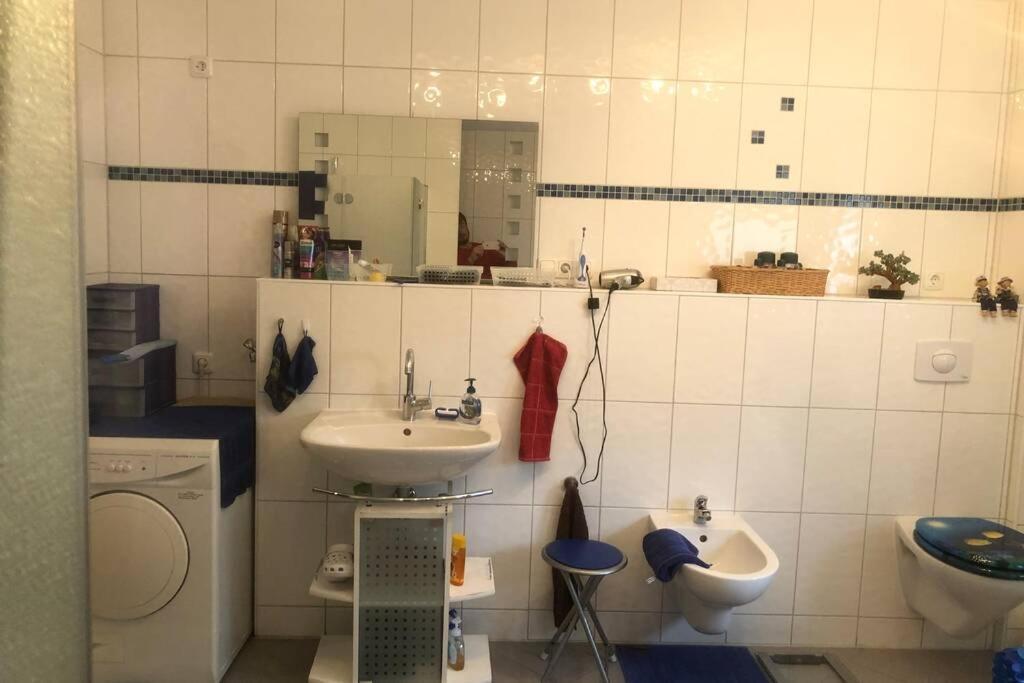 NEU Bayreuth direkt im Zentrum und am Hofgarten 150qm mit Klima, 2 Balkons, Aufzug, Familienfreundlich Exterior foto