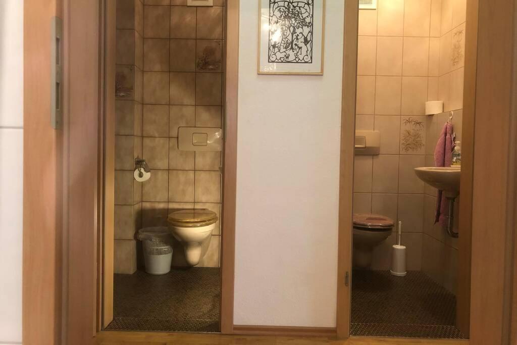 NEU Bayreuth direkt im Zentrum und am Hofgarten 150qm mit Klima, 2 Balkons, Aufzug, Familienfreundlich Exterior foto