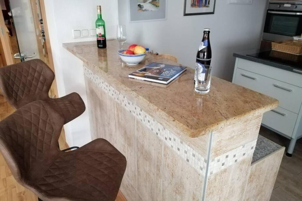 NEU Bayreuth direkt im Zentrum und am Hofgarten 150qm mit Klima, 2 Balkons, Aufzug, Familienfreundlich Exterior foto